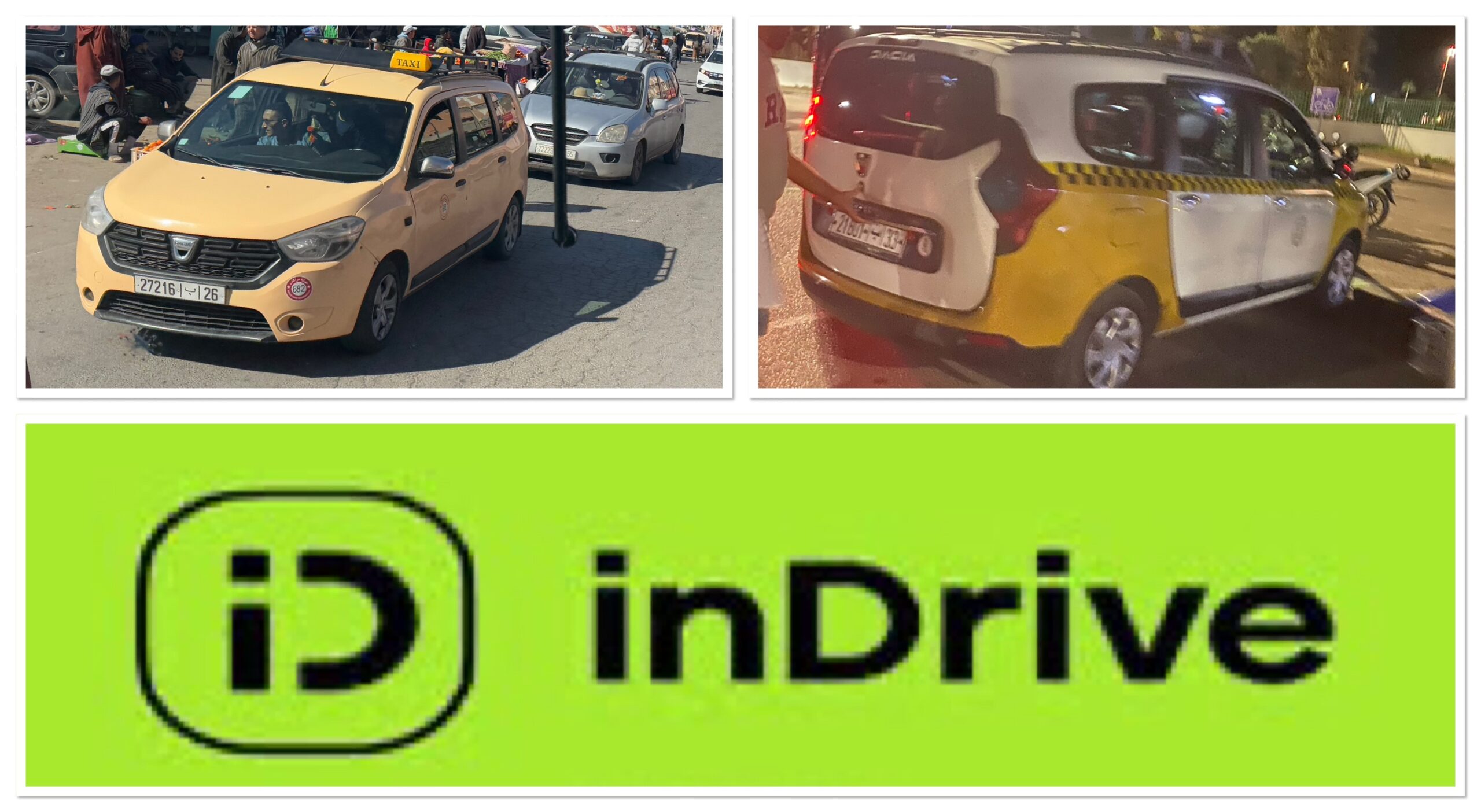 Taxis in Morocco – and “In Drive”